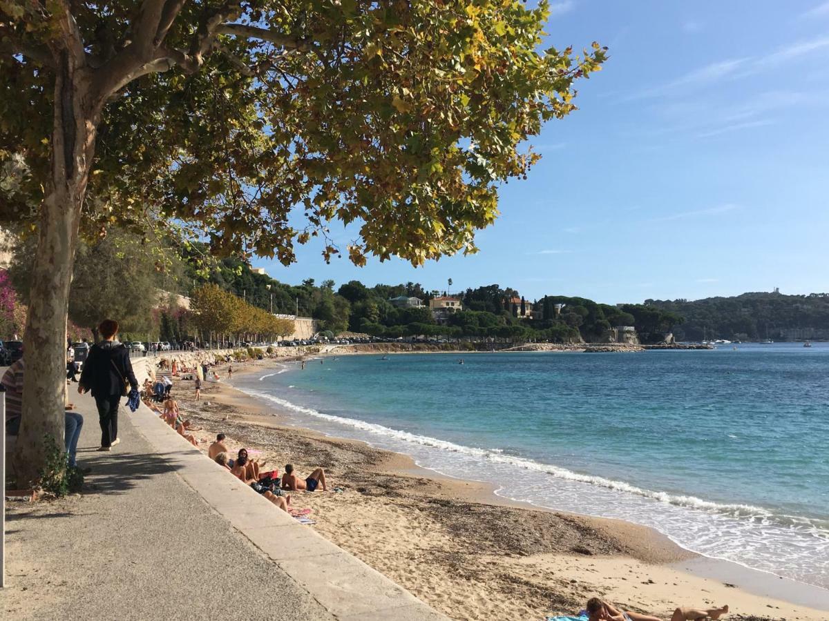 Nyrenoverad Laegenhet Med Havsutsikt Villefranche-sur-Mer Dış mekan fotoğraf