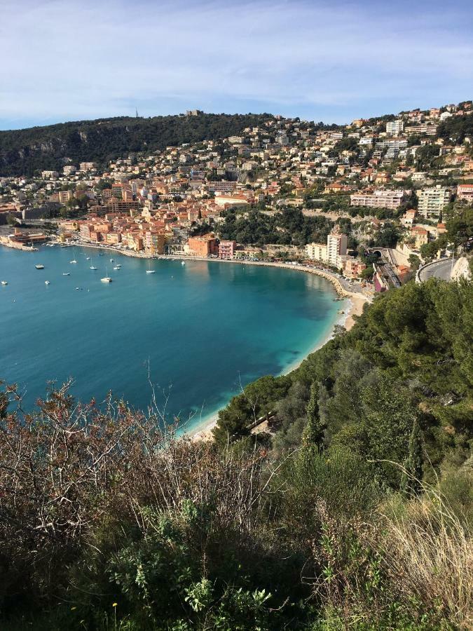 Nyrenoverad Laegenhet Med Havsutsikt Villefranche-sur-Mer Dış mekan fotoğraf