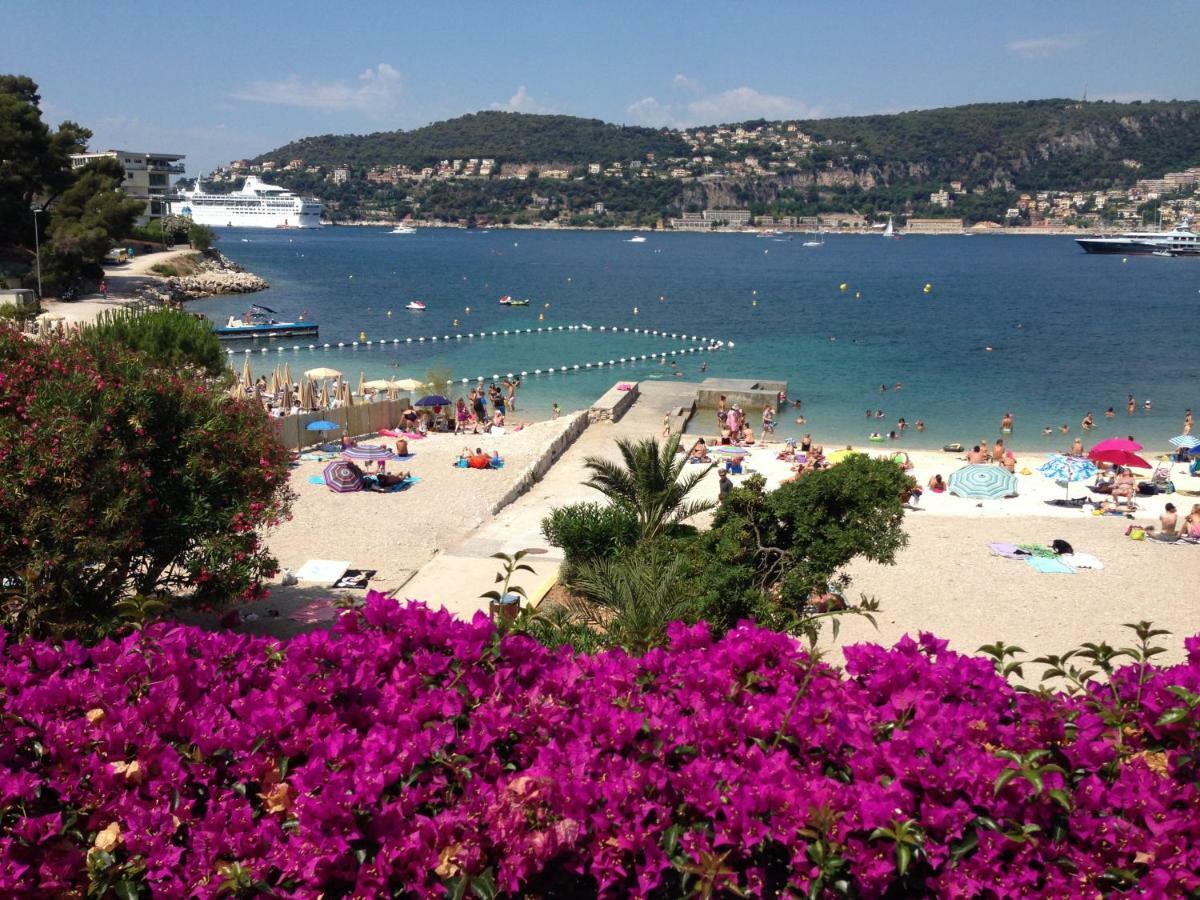 Nyrenoverad Laegenhet Med Havsutsikt Villefranche-sur-Mer Dış mekan fotoğraf